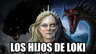 HIJOS de LOKI: HELA, FENRIR y JORMUNGANDER, ENEMIGOS del RAGNAROK | MITOLOGÍA NÓRDICA | Sello Arcano