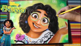 COMO DIBUJAR A MIRABEL MADRIGAL ENCANTO DISNEY PIXAR