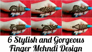 Eid/Rakhi/Bhai Dooj Top Funky Finger Mehndi Design Collection || Finger Mehndi Design for Eid 2022