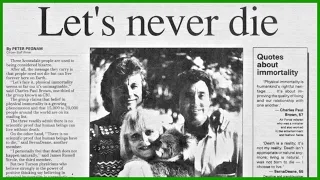 It's Embarrassing to Die: The Immortalist Story