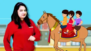 Lakdi Ki Kathi | Kids Songs | लकड़ी की काठी | Popular Hindi Children Songs | Animated Songs