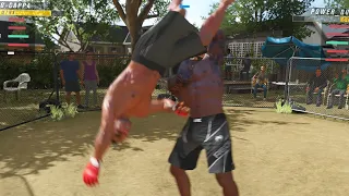 REQUIS SENDS COCKY OPPONENTS FLYING THROUGH THE AIR (UFC 4 ONLINE)