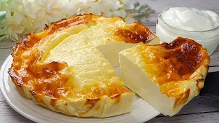 Gâteau au yaourt à 3 ingrédients : SANS SUCRE ajouté et SANS FARINE !
