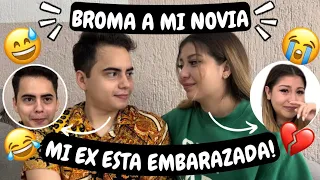 MI EX ESTA EMBARAZADA!!!!🤰🏻BROMA A MI NOVIA  #shorts