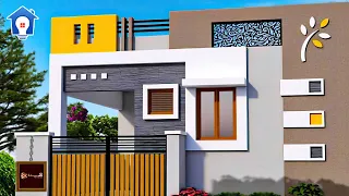 Latest small house single floor front elevations | front elevation designs