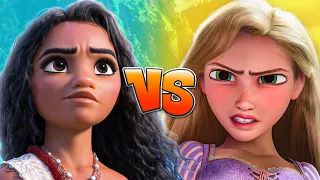 Moana VS Rapunzel - Batalha de Rap