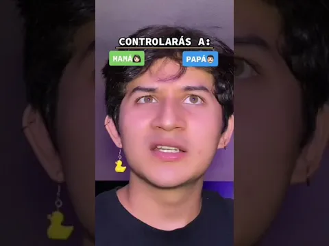 Tienes la opción de controlar a tu mamá o a tu papá… #shorts