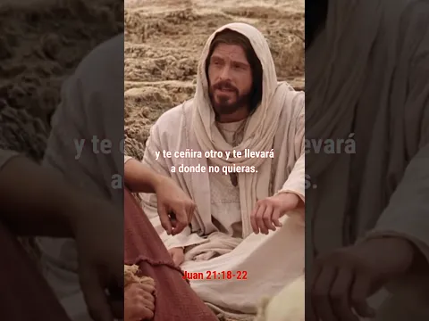 Jesús habla sobre la muerte de Pedro y la postrimería de Juan (Juan 21:18-22) #Shorts