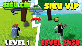 KienRic Tóm tắt 100 ngày ĂN TẤT CẢ TRÁI ÁC QUỶ được tìm thấy = NOTIFIER trong Blox Fruits