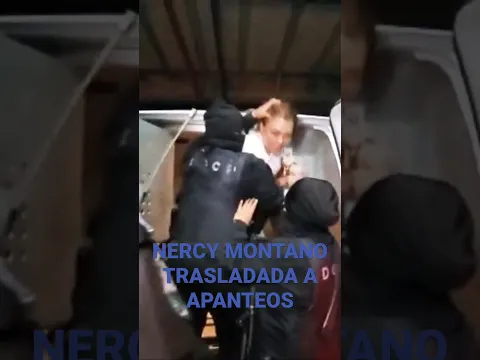 NERCY MONTANO ES TRASLADADA POR ORDEN JUDICIAL AL PENAL DE APANTEOS #lascosascomoson #Judicial