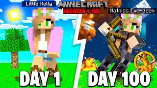I Survived 100 Days in THE HUNGER GAMES in Minecraft .. Here's What Happened