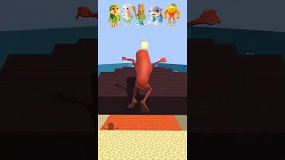 Los Tralaleritos Dicen Tralala Italian Brainrot vs Squid Too Much Obstacles #minecraft #brainrot