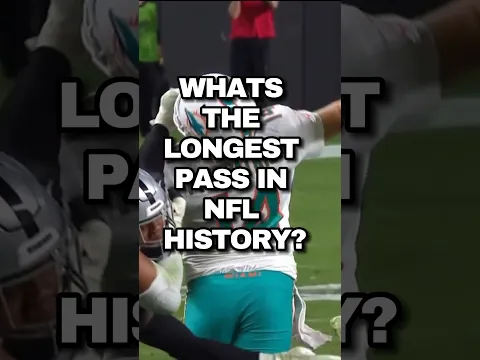 The Longest Pass in #nfl  History
