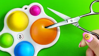 Fidget Toys BARATO vs CARO gastando DINERO en Fidgets Virales - Cuál es MEJOR? Con MAPHIE