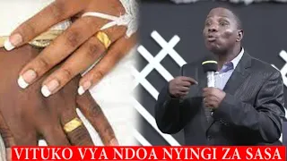 HATARI YA NDOA NYINGI KUVUNJIKA NA SABABU ZAKE  "PASTOR MGOGO