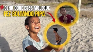 Soltando pipa com colegas do meu irmão 🪁