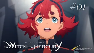 Mobile Suit Gundam the Witch from Mercury #1 "The Witch and the Bride"(EN,CN,HK,TW,KR,TH,ID,VN sub)