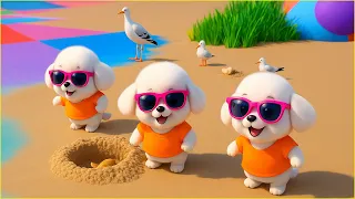 Con cún con nhạc thiếu nhi - Bé khỏe bé ngoan - Nhạc thiếu nhi vui nhộn