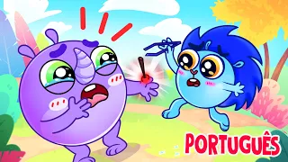 😻 Canção dos Primeiros Socorros 🤕🧊 | Baby Zoo Português😻🐨🐰🦁  Canções e Rimas Infantis