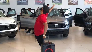 Dessa vez a invasão foi na FIAT e foi umas das melhores emoções até aqui 🕺🏼🕺🏼 - Brisa star