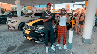 SLEAZY WORLD CUT UP IN MY TRACKHAWK😈🤯