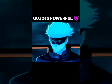 Gojo's Power Unbelievable 😈 #gojo #jujutsukaisen #anime #music #sukuna
