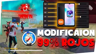 ✅SENSIBILIDAD PERFECTA + MODIFICACION ⚙️ PARA *Xiaomi*  PEGARAS TODO ROJO👺🔥 (FREEFIRE 2025)