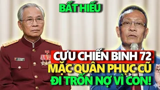 TÂM SỰ CÙNG VĂN SÂM - Nghẹn ngào cựu chiến binh 72 tuổi mặc quân phục đi trốn vì con trai bất hiếu