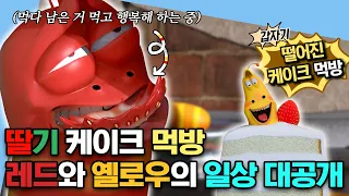 [라바 혼자 산다] 라바의 최강 콤비! 레드&옐로우의 같은 듯 다른 일상 대공개✨ | #레드 #옐로우