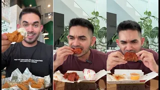 SEHARIAN MAKAN AYAM PEDAS! - KOMPILASI VIDEO MUKBANG AMRITSARAJE
