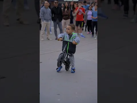 The youngest contestant showed me his talent - Talent On The Streets
