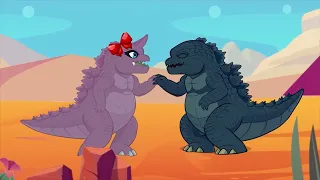 GODZILLA & KONG LIFE Story: Good  or Bad ?? | Godzilla Animation