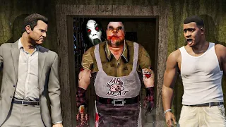 Mr Meat & Slendrina Kidnapped Franklin & Michael In GTA 5! Revnge of Granny & Grandpa
