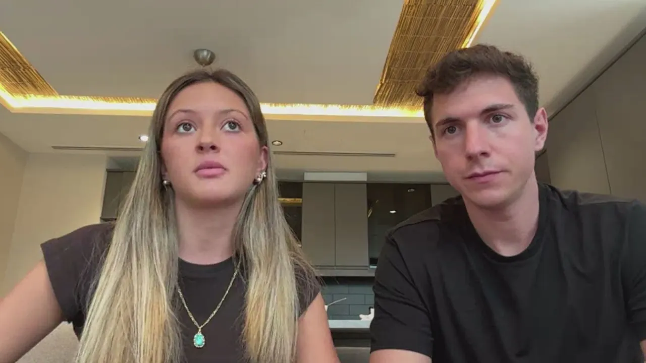 La Júlia i l’Aleix, dos osonencs atrapats a Dubai, van viure la intercepció dels primers míssils