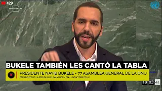 Discurso del Presidente Nayib Bukele en la ONU - 77 Asamblea General de las Naciones Unidas.