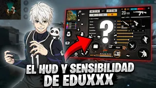 Por fin revelo mi HUD a 2 dedos 🤫 FREEFIRE 