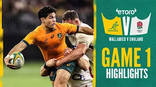 HIGHLIGHTS | Wallabies v England | 2022 | Game One