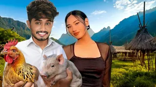 Tamil Boy Meets Arunachal Village Girl😎Insta to Real Meet(Subtitled)