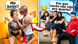 DEI EM CIMA DELE NA FRENTE DOS MEUS FILHOS E ELES REAGIRAM DESSA FORMA!
