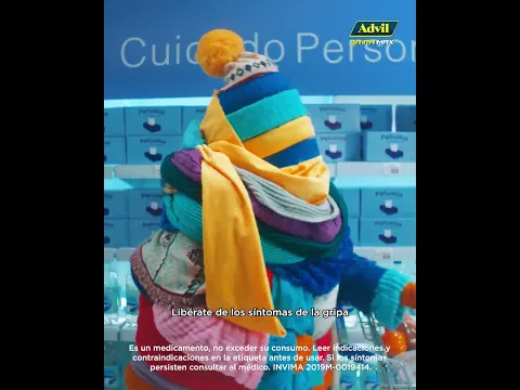 Con Advil Gripa Max libérate de los síntomas de la gripa, incluyendo la tos.