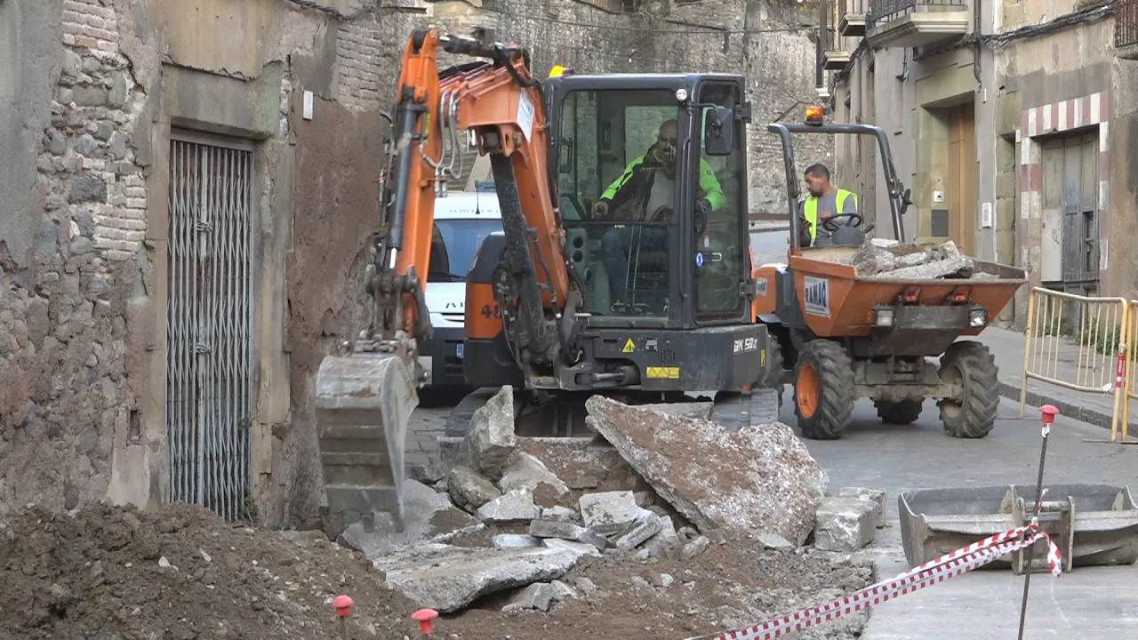 Vic inicia l’última part de les obres del Portalet i ja pensa en noves illes de vianants