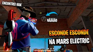 FREE FIRE - ESCONDE ESCONDE COM SUPER ESCONDERIJOS EM MARS ELECTRIC #freefire #ff