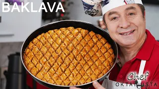 BAKLAVA ❗️El Açması Baklava Nasıl Yapılır ? l Oktay Usta