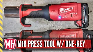 Milwaukee M18 FORCE LOGIC Press Tool w/ONE-KEY 2922 Review
