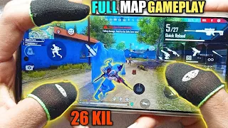 Poco x3 pro free fire gameplay test 2 finger handcam m1887 onetap headshot 120Hz display smoothaf