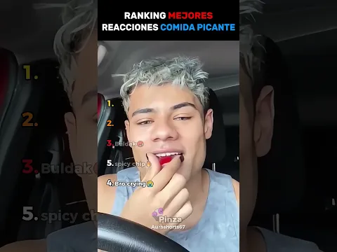 CALIFICANDO LAS MEJORES REACCIONES A COMIDAS PICANTES 🌶️