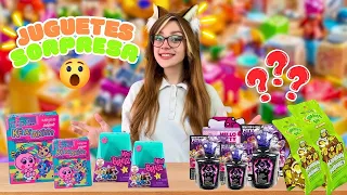 Abriendo MUCHOS JUGUETES SORPRESA😱💙 KSI MERITOS/ BRATZ y más!!