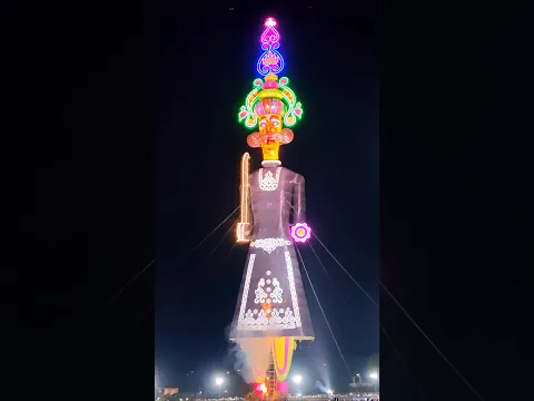 RAVAN DAHAN SE BACHA LIYA 😱 #dussehra #dussehra2024 #ravan #shorts