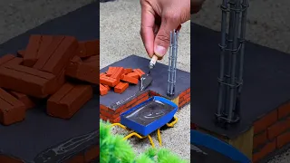 LIVE Building a Stunning 2-Story Mini House with Exterior Stairs & Wide Balcony