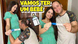 Estamos grávidos! | Nosso presente de Deus chegou 💕😇